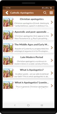 Catholic Apologetics android App screenshot 2